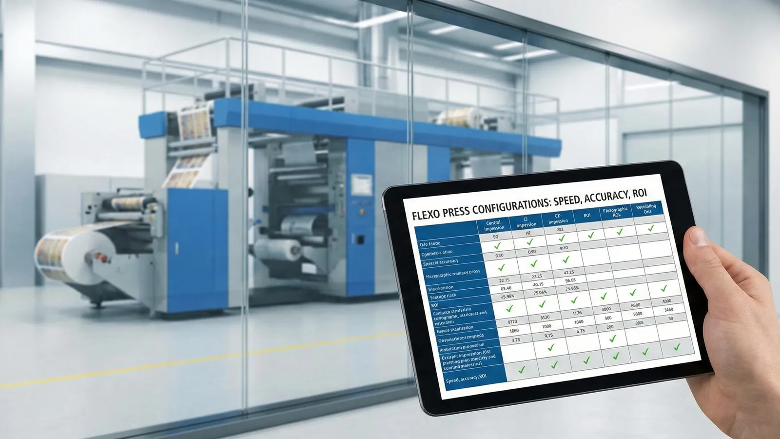 Flexo Press Buying Guide | Speed, Run Length & Drive System Selection